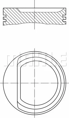 010 29 02 KNECHT/MAHLE Поршень