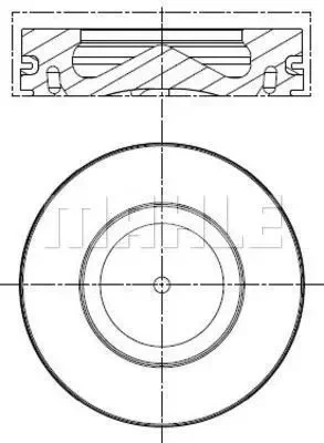 081 PI 00100 000 KNECHT/MAHLE Поршень