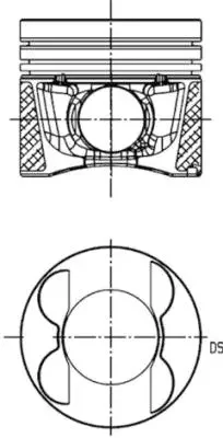 Поршень KOLBENSCHMIDT 40096630