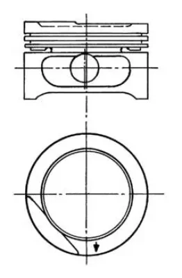 90556623 KOLBENSCHMIDT Поршень