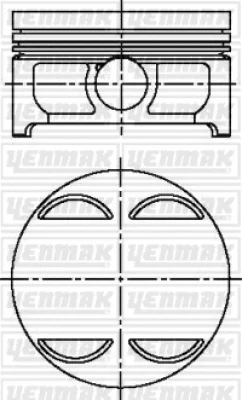 31-04611-000 YENMAK Поршень