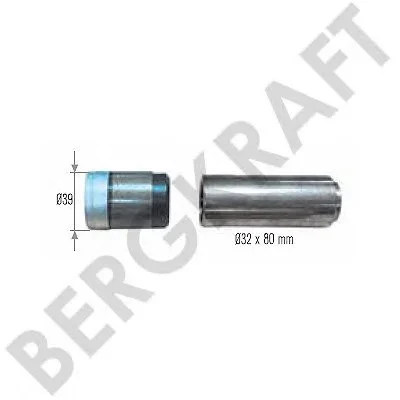 Ремкомплект тормозного суппорта BERGKRAFT BK1600224AS