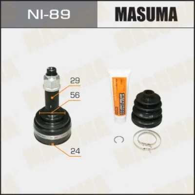 NI-89 MASUMA Шарнирный комплект, приводной вал