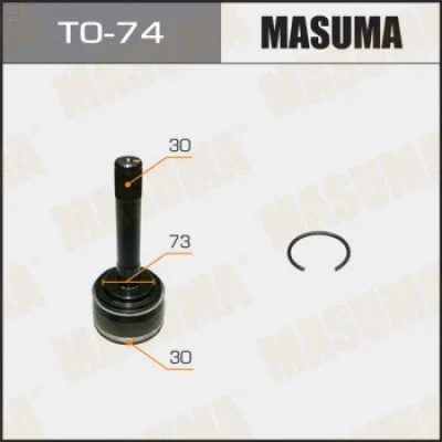 Шарнирный комплект, приводной вал MASUMA TO-74