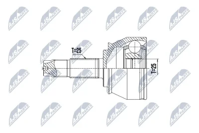Шарнирный комплект, приводной вал NTY NPZ-FT-056
