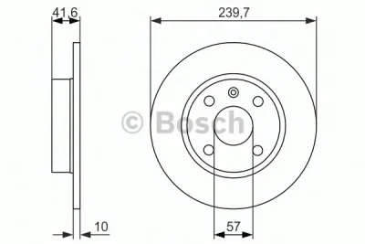 0 986 479 903 BOSCH Тормозной диск