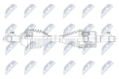 Приводной вал NTY NPW-AR-008