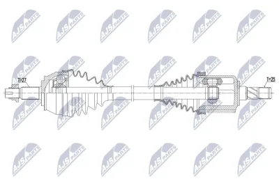 Приводной вал NTY NPW-AR-012