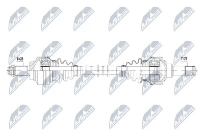 Приводной вал NTY NPW-BM-111