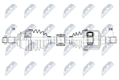 Приводной вал NTY NPW-BM-157