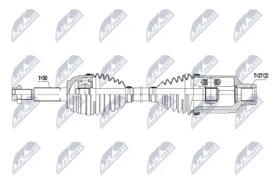 Приводной вал NTY NPW-CH-082