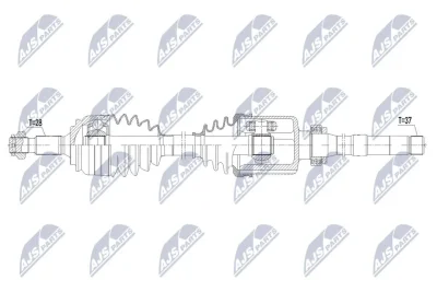 Приводной вал NTY NPW-CT-121