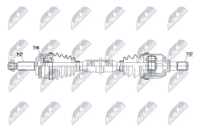 Приводной вал NTY NPW-HY-559