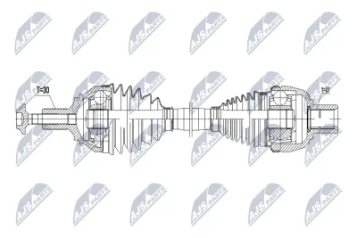 Приводной вал NTY NPW-ME-059