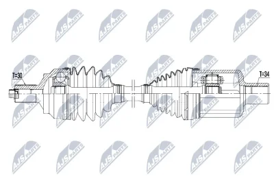 NPW-ME-096 NTY Приводной вал