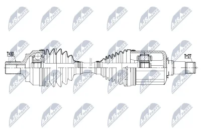 Приводной вал NTY NPW-ME-098