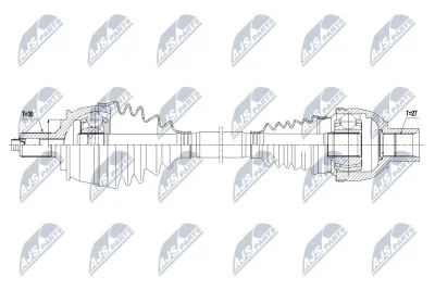 Приводной вал NTY NPW-ME-114