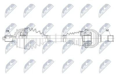 Приводной вал NTY NPW-ME-116