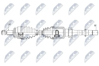 Приводной вал NTY NPW-MZ-058