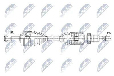 Приводной вал NTY NPW-RE-103