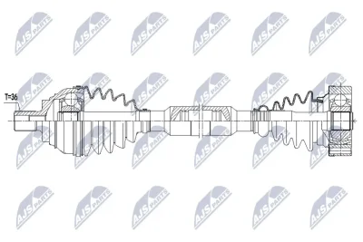 Приводной вал NTY NPW-VW-181