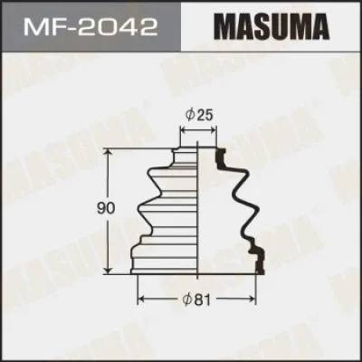 Комплект пыльника, приводной вал MASUMA MF-2042