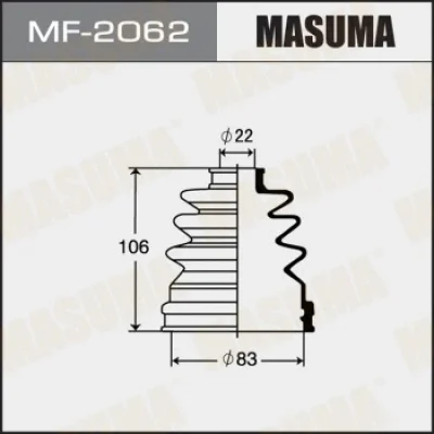 Комплект пыльника, приводной вал MASUMA MF-2062