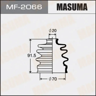 MF-2066 MASUMA Комплект пыльника, приводной вал