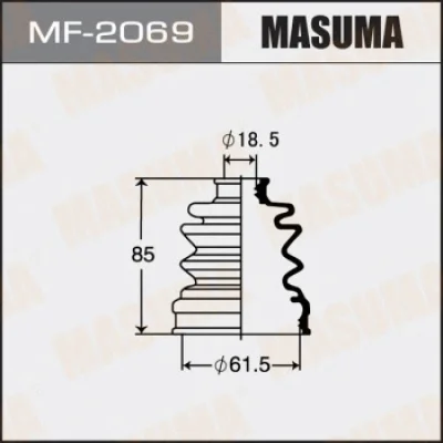 Комплект пыльника, приводной вал MASUMA MF-2069