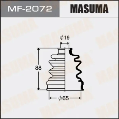 Комплект пыльника, приводной вал MASUMA MF-2072