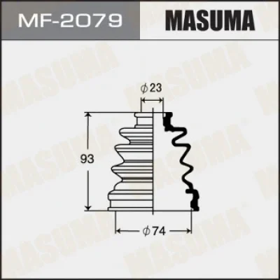 MF-2079 MASUMA Комплект пыльника, приводной вал