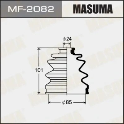Комплект пыльника, приводной вал MASUMA MF-2082