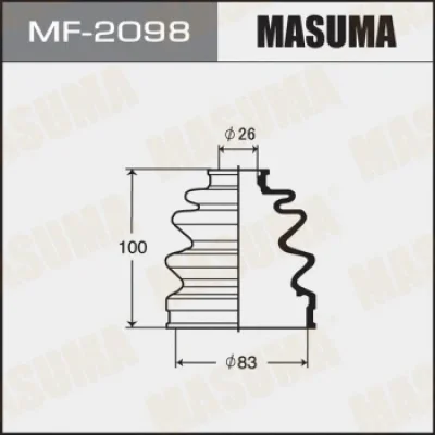 Комплект пыльника, приводной вал MASUMA MF-2098