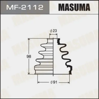 Комплект пыльника, приводной вал MASUMA MF-2112