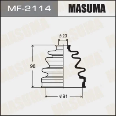 Комплект пыльника, приводной вал MASUMA MF-2114
