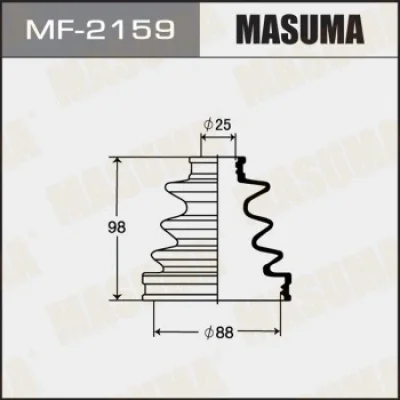 Комплект пыльника, приводной вал MASUMA MF-2159