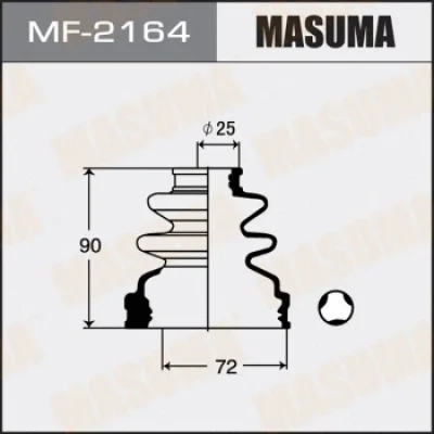 Комплект пыльника, приводной вал MASUMA MF-2164