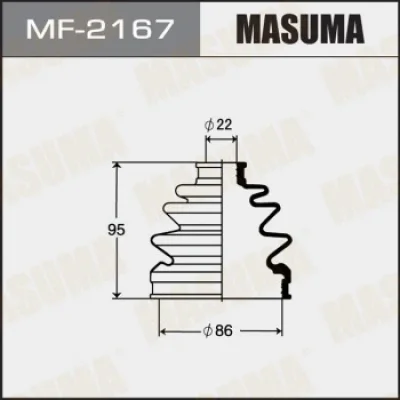 Комплект пыльника, приводной вал MASUMA MF-2167