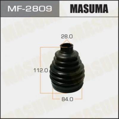Комплект пыльника, приводной вал MASUMA MF-2809