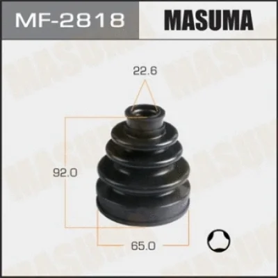 Комплект пыльника, приводной вал MASUMA MF-2818