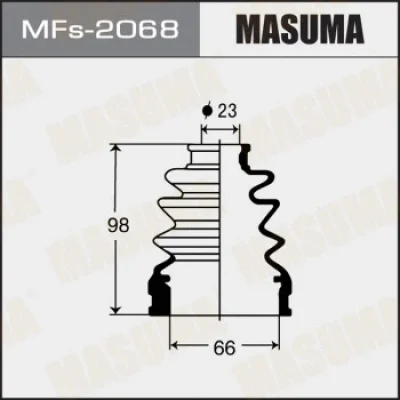 Комплект пыльника, приводной вал MASUMA MFS-2068