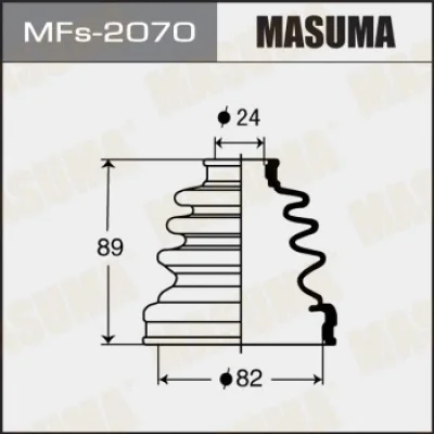 Комплект пыльника, приводной вал MASUMA MFS-2070