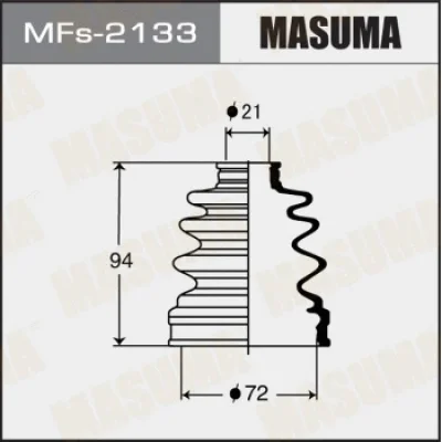 Комплект пыльника, приводной вал MASUMA MFS-2133
