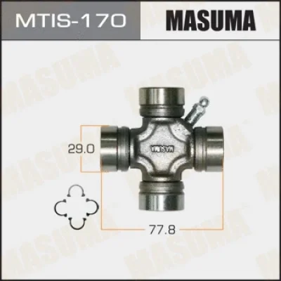 MTIS-170 MASUMA Шарнир, продольный вал