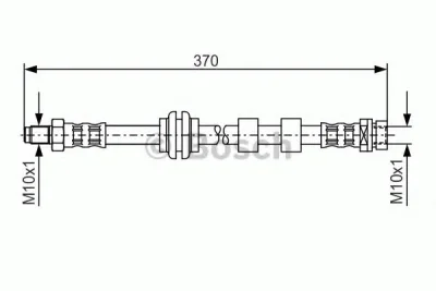 1 987 476 852 BOSCH Тормозной шланг