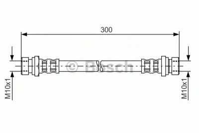 1 987 476 992 BOSCH Тормозной шланг