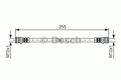 1 987 481 234 BOSCH Тормозной шланг