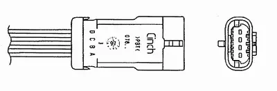 92080 NGK Лямбда-зонд