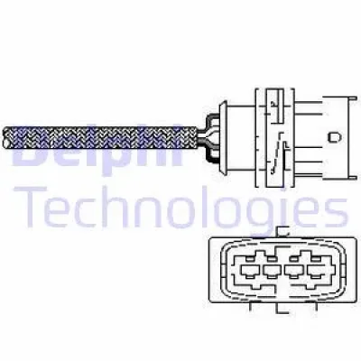 ES10789-12B1 DELPHI Лямбда-зонд