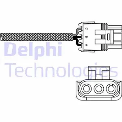 ES10968-12B1 DELPHI Лямбда-зонд